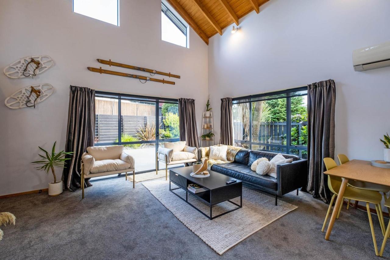 Little Black Chalet Methven Exterior photo